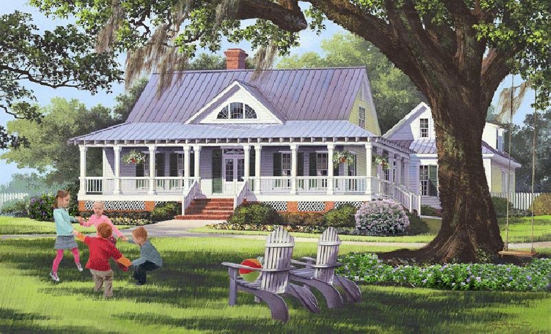 William E Poole Designs Hatteras Cottage