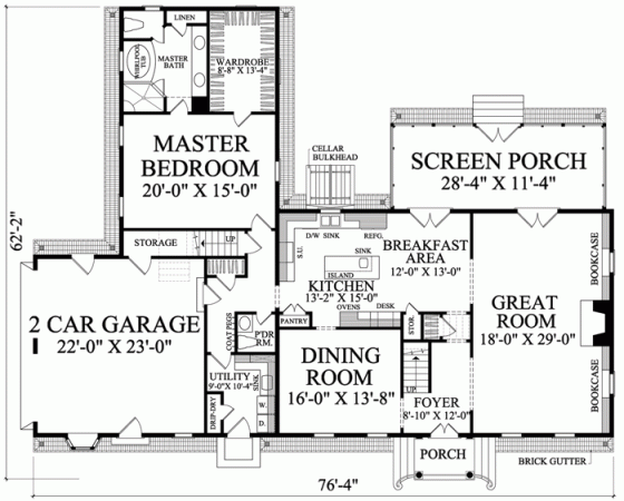 William E Poole Designs James Anderson House