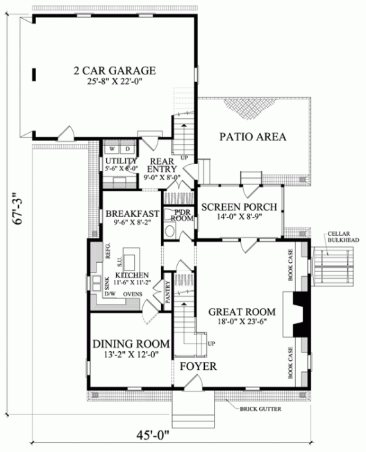 William E Poole Designs Ewing House